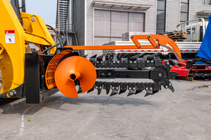 Chuyên nghiệp Heavy-Duty Skid chỉ đạo trenching tập tin đính kèm Nông NghiệP Bộ phận máy móc Hiệp hội-cho các trang web xây dựng - Product Image 2