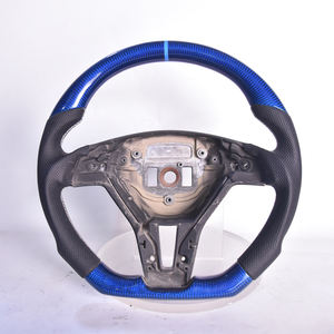 Volant en fibre de carbone avec éclairage LED pour Mercedes Benz AMG809 W204 W212 G63 G500 GLC GLE GLS GLB A200 C200L V260 <span class=keywords><strong>A45</strong></span> avec volants nus - Product Image 6