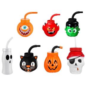 Gobelets <span class=keywords><strong>de</strong></span> football avec pailles et couvercles, gobelets <span class=keywords><strong>de</strong></span> football en plastique réutilisables <span class=keywords><strong>de</strong></span> 10 oz en vrac pour les fournitures <span class=keywords><strong>de</strong></span> fête sur le thème des anniversaires pour enfants - Product Image 6