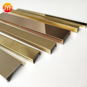 Embellecedor <span class=keywords><strong>de</strong></span> esquina <span class=keywords><strong>de</strong></span> Metal ZZ5504, embellecedor <span class=keywords><strong>de</strong></span> esquina <span class=keywords><strong>de</strong></span> acero inoxidable pulido con Canal en u - Product Image 5
