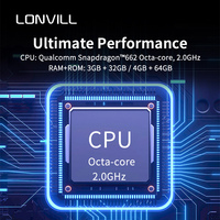 Lecteur RFID UHF haute sensibilité de qualité industrielle IP65 LONVILL Android pour une lecture haute performance