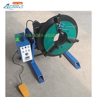Mandrin de serrage de 200 mm, table rotative de 100 kg, positionneur de soudage avec support de torche TIG, commande par pédale