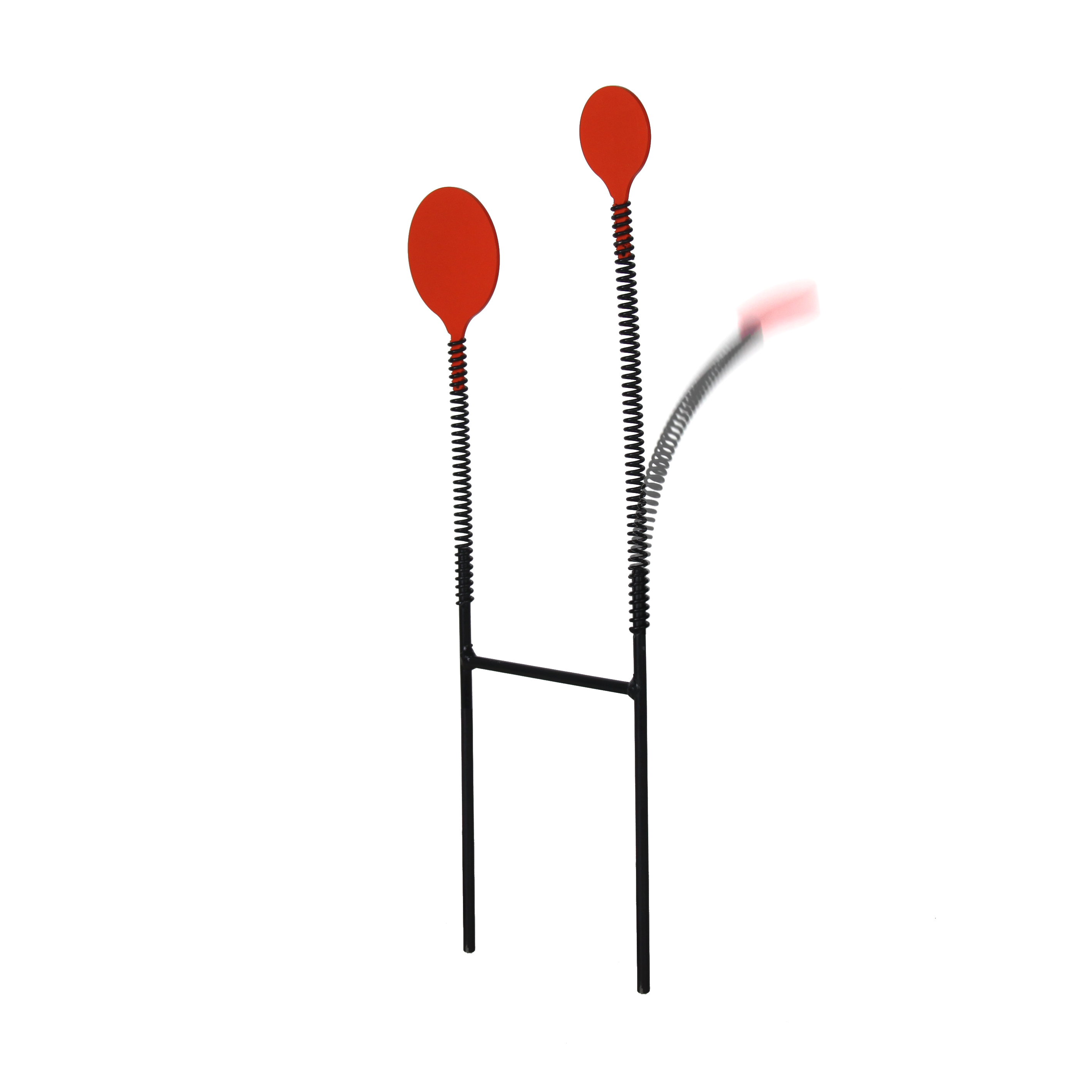 Анти-отскок нержавеющая сталь пружинный возврат стрельбы пистолетного 9 мм пневматическая машина для мишени