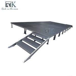 Stage Dance Wear Aluminum Legs Plywood Platform Four Legs Stage Sale - Product Image 1