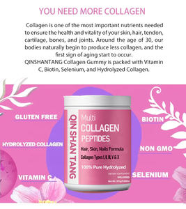 Qinshantang Wholesale limentaire suplemen bubuk kolagen untuk wanita 30 paket kemasan khusus - Product Image 3