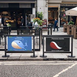 Barrière <span class=keywords><strong>de</strong></span> sécurité <span class=keywords><strong>de</strong></span> garde-corps <span class=keywords><strong>de</strong></span> ligne <span class=keywords><strong>de</strong></span> 1 mètre personnalisable, qualité ingénieur, réfléchissante, protection IP10 <span class=keywords><strong>pour</strong></span> centre commercial, <span class=keywords><strong>piscine</strong></span> - Product Image 5