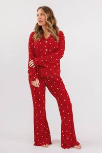 Ensemble de pyjamas familiaux décontractés personnalisables pour maman et enfants, classiques à manches longues, 100% fibre de bambou, Pijamas Mujer - Product Image 4