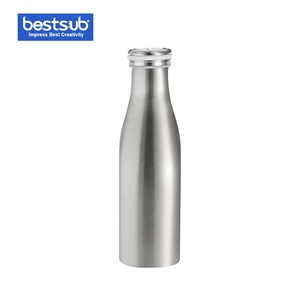 BMB02S Bestsub de 500ml de sublimación en blanco de plata 17oz acero inoxidable de vacío <span class=keywords><strong>termo</strong></span> <span class=keywords><strong>vaso</strong></span> de botella de agua de leche - Product Image 1