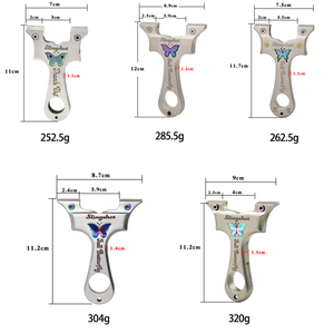 Hot Sling shot Edelstahl Shooting Sling shot Tragbar Hochwertiger Jagd schleuder im neuen <span class=keywords><strong>Design</strong></span> - Product Image 6