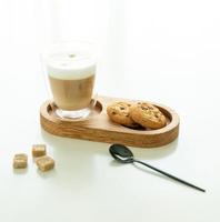 Plaque de plateau de service à café en bois de chêne ovale, cadeau de caboteur en bois d'amant de café de thé pour l'anniversaire