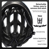 Casque de vélo unisexe pour l'été, VTT, vélo de route, vélo d'équilibre, respirant, absorbant les chocs, sécurité, sport, lumière USB
