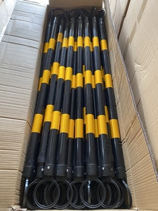 Length200cm PVC <span class=keywords><strong>extensible</strong></span> barre de cône de trafic <span class=keywords><strong>barrière</strong></span> de chantier - Product Image 2