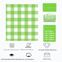 Grande tapis de pique-nique d'extérieur portable, imperméable, résistant à l'humidité, pour la plage et le camping, en Oxford 600D, 4 saisons, facile à transporter, léger