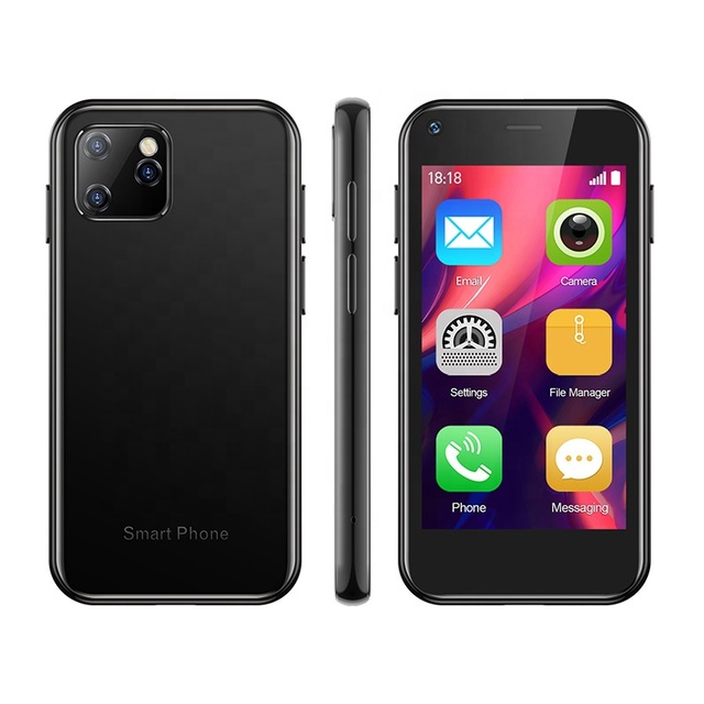 High Repurchase Rate 3G Mini Smartphone Soyes XS11 2.4 Inch VGA LCD Touch Screen Quad Core Dual SIM GPS Android 8.1 2GB RAM 16GB