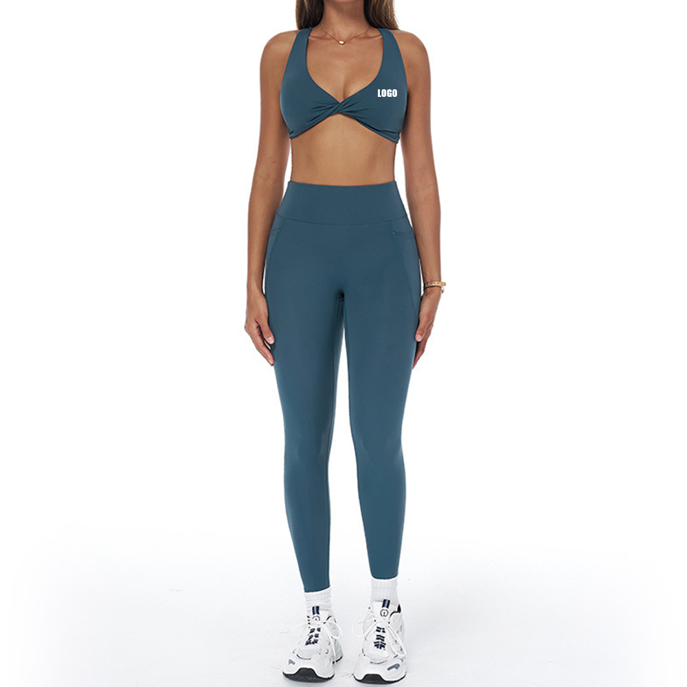 2025 New High Quality Sportswear For Women Custom XL High Waist Butt Lift Jogger Breathable Athletic Yoga Gym Workout Set Solid