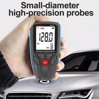 Jauge d'épaisseur de revêtement transfrontalier YD771 de haute précision Détecteur de peinture de voiture en plastique avec écran LCD et alimentation de la batterie