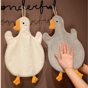 Lingettes absorbantes super absorbantes en forme d'oie mignonne à suspendre, lingettes de cuisine, lingettes pour enfants, usage domestique - Product Image 4
