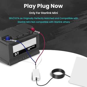Pour Starlink Mini <span class=keywords><strong>adaptateur</strong></span> d'alimentation de batterie 36V 1.67A connecteur de joint torique vers convertisseur d'alimentation de <span class=keywords><strong>prise</strong></span> cc pour voiture/camion/RV/<span class=keywords><strong>Camping</strong></span> - Product Image 4