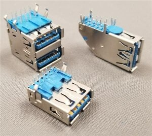 Nouveau connecteur Stewart d'origine Connecteur SS-52000-001Receptacle 9 positions à travers le trou, angle droit - Product Image 2