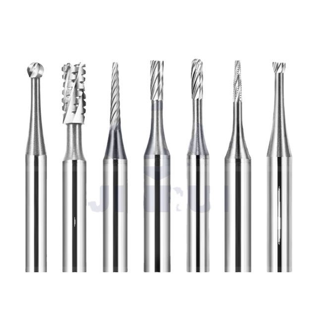 JINRUI Surgical Tooth Extraction Carbide Dental Milling Bur With Loop Wheel Machine
