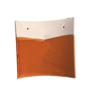 Stile asiatico antico cinese argilla tetto piastrelle di gres porcellanato smaltato di ceramica argilla tegole - Product Image 5