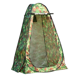 Outdoor Shower <b>Tent</b> 1.2x1.2x1.9m Waterproof Foldable Portable Camping Toilet Changing Room With Seat And Trash Bag - Product Image 5