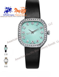 Montre Classique à Quartz pour Femme Ti2fany, Bracelet en Acier Diamanté, Style Affaires de Luxe, Mouvement Ronda, Vente Chaude - Product Image 3