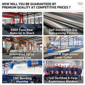 XINTONG Hot Dip zincato elettrico palo di trasmissione linea palo in acciaio pali per la vendita - Product Image 3