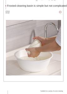 Seau en plastique portable <span class=keywords><strong>S1106</strong></span> pour la saison scolaire, lavabo, seau, seau de stockage d'eau ménager en gros - Product Image 4