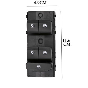Interrupteurs de lève-vitres électriques neufs pour Hyundai HB 20 (2019-2024) - Référence 93571-R1410 - Product Image 2