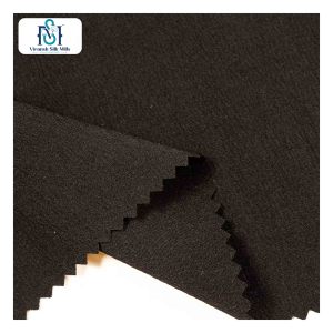 96% Polyester 4% Spandex 160gsm Soft Drape 4 Way <b>Stretch</b> Bridal Crepe Fabric - Product Image 2