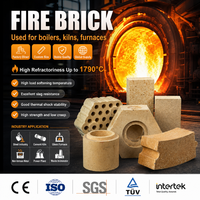 Briques réfractaires en argile réfractaire haute résistance Rongsheng, faible conductivité thermique pour incinérateur / four à verre / four à ciment