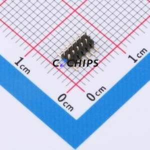 ZX-PZ1.0-2-6PWZ Pin Header SMD,P=1mm Connector ( Pin Structure: 2x6P )( Pitch: 1mm )( Row Spacing: 1mm ) - Product Image 1