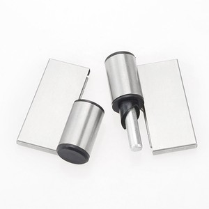 Charnière auto-fermante en acier inoxydable 304 pour porte de cloison de toilettes publiques, type pliable épaissi et plat - Product Image 3