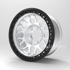 XL Custom 4x4 Roues forgées Beadlock 17-26 pouces 6x135 8x170 PCD pour <span class=keywords><strong>Ford</strong></span> <span class=keywords><strong>F150</strong></span> F250 Raptor Offroad Pickup Modification - Product Image 4