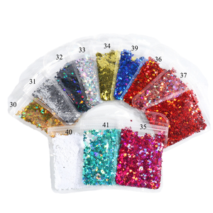 3 gr/beutel bunte glänzende Schmetterling Nail Art Dekoration Pailletten DIY 3D holo graphische Laser Schmetterling Nail Art Chunky Glitters - Product Image 5