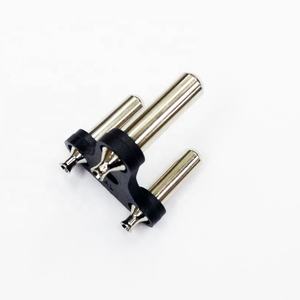 Prise électrique vide à broches creuses, Afrique du Sud, en laiton, grande taille, petite taille 8,7 mm 7 mm, 16A, pièces d'emboutissage en cuivre - Product Image 2