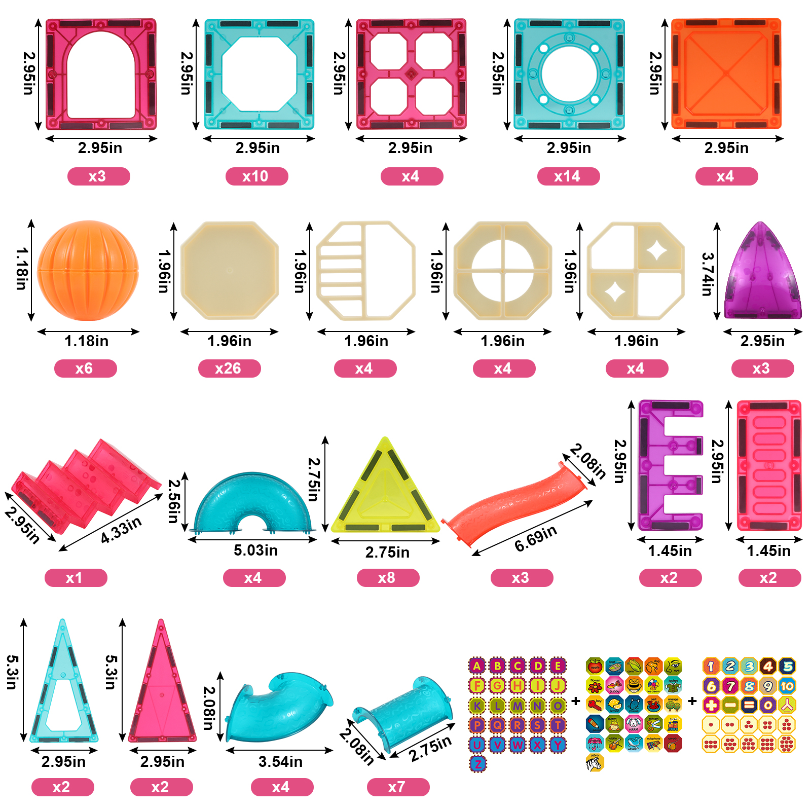 120pcs