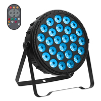 Projecteur PAR 120W 27x8W RGBW 4-en-1 DMX512 pour Scène, Discothèque, Fêtes, Noël, Halloween, Mariages