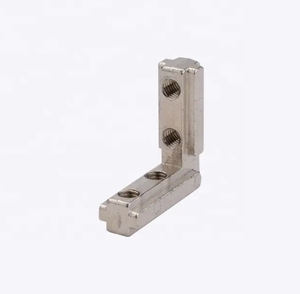 L Shape Inner Bracket <strong>Corner</strong> Connector for GB T Slot 3030 Zinc L Inside <strong>Corner</strong> Connector Aluminum Profile - Product Image 5