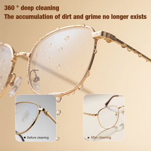 Nettoyeur à ultrasons 600 ml électrique à 3 vitesses avec commande tactile pour lunettes, bijoux et usage domestique - Product Image 3