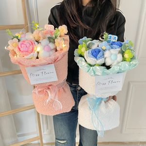 Hecho <span class=keywords><strong>a</strong></span> mano <span class=keywords><strong>de</strong></span> <span class=keywords><strong>lana</strong></span> rosa artificial <span class=keywords><strong>de</strong></span> punto flor inmortal <span class=keywords><strong>ganchillo</strong></span> flor tulipanes ramo Dí<span class=keywords><strong>a</strong></span> <span class=keywords><strong>de</strong></span> San Valentín regalos del Dí<span class=keywords><strong>a</strong></span> <span class=keywords><strong>de</strong></span> la madre - Product Image 4