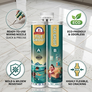 Mortier époxy bicomposant pour <span class=keywords><strong>carrelage</strong></span>, forte adhérence, étanche, pour piscines et carreaux de cuisine - Product Image 4