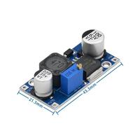 Lm2596HVS 48v Input DC-DC Konverter Step Down Modul Daya yang Dapat Disesuaikan LM2596 HVS Rentang Input Tegangan Lebar