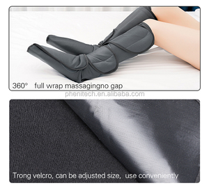 Masseur de Jambe de <span class=keywords><strong>Compression</strong></span> d'air pour Circulation Mollets de Massage pour la Relaxation Musculaire avec Contrôleur Portatif - Product Image 2