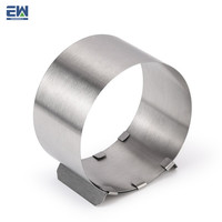 2023 bons fournisseurs d'accessoires de cuisson caractéristiques outils de gâteau/forme ovale extensible en acier inoxydable Mousse gâteau moule de boulangerie