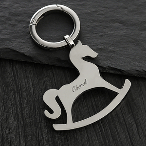 Diseño personalizado de alta calidad, herradura de empresa, llavero al por mayor, caballo - Product Image 4