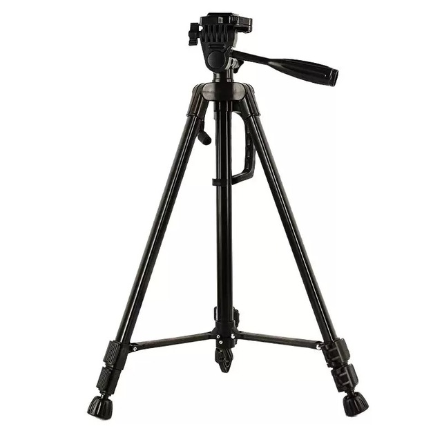 Portable Universal Tripod 3366 Multi Function Floor Standing Selfie Tripod for Smartphone Camera Adjustable Phone Video Stand