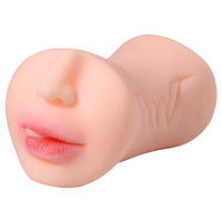 Masturbateur masculin pour hommes, hypoallergénique, en TPE souple, 100% étanche, vibrant, portable et discret.
