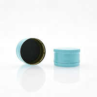 Capsules en aluminium ROPP anti-effraction non rechargeables personnalisables de 18 mm, 24 mm, 26 mm, 28 mm - Eau pétillante, boissons gazeuses, vodka, liqueurs, spiritueux